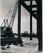 Industrie c. 1950 - Charpente Métallique Pennsylvania USA - GF 324