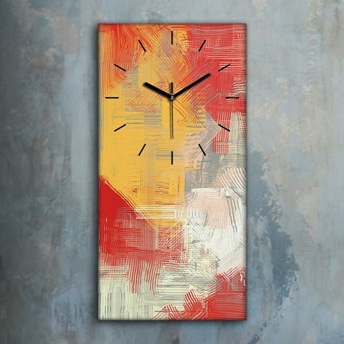 Horloge murale sur - toile, 30x60
