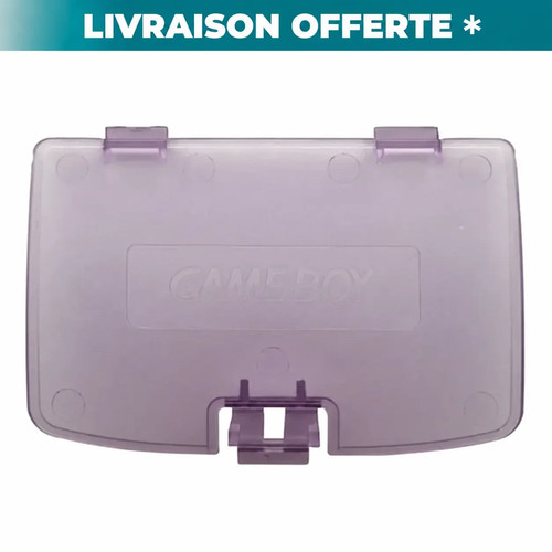 Cache pile violet transparent - pile,