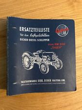 Classeur Eicher Type EM 200