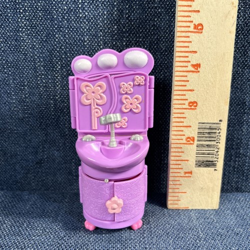 Polly pocket 2006 purple puppy - pocket,