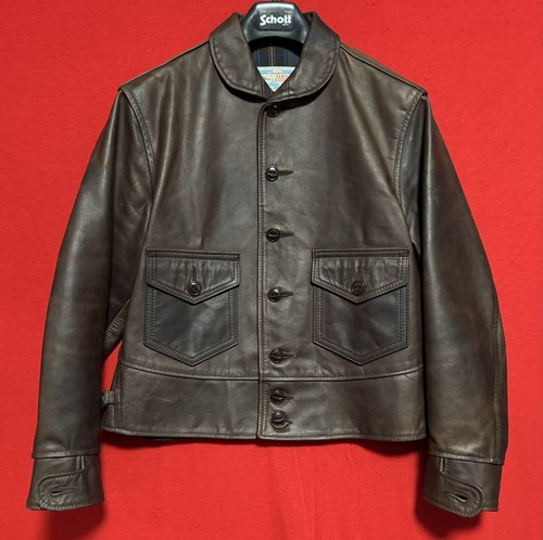 Horse hide aeromarine jacket - aeromarine,