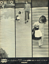 publicité Advertising 0121 1970 Prisunic pyjama enfant  Bayer Dralon Bécassine
