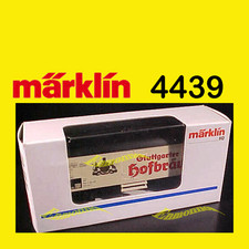MARKLIN 4439 WAGON BIERE STUTTGARTER HOFBRAU NORME HO AVEC BOITE ORIGINE