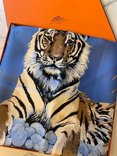 écharpe soie hermès - Écharpe,