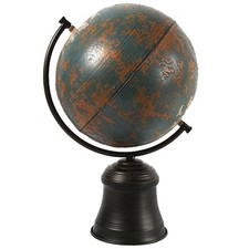 Décoration Globe Terrestre Bleu 41 cm