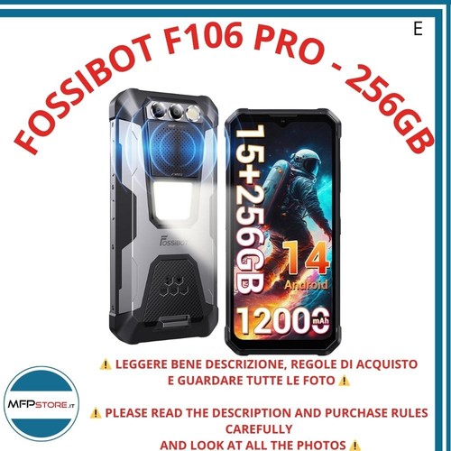 Fossibot f106 pro smartphone - f106,