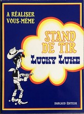 LUCKY LUKE Stand de Tir Editions 1971 DARGAUD MORRIS BD Comics Jeux Enfants