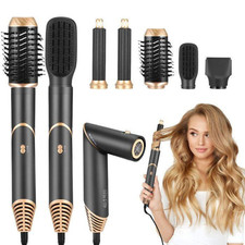 5-En-1 Air Styler Sèche-Cheveux et Boucleurs Auto-Wrap avec 5 Accessoires