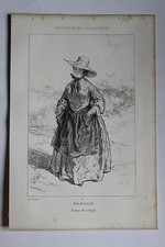 GAVARNI Lithographie originale