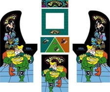 Arcade1up Arcade Cabinet Graphic Decal Complete Kits - BattleToads