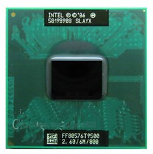 Intel Core 2 Duo T9500 CPU Processor 2.6Ghz SLAYX 6M 800MHz Socket P Mobile