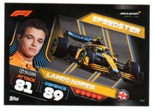TOPPS TURBO ATTAX TCG F1 2022 #142 Lando NORRIS Speedster - McLaren