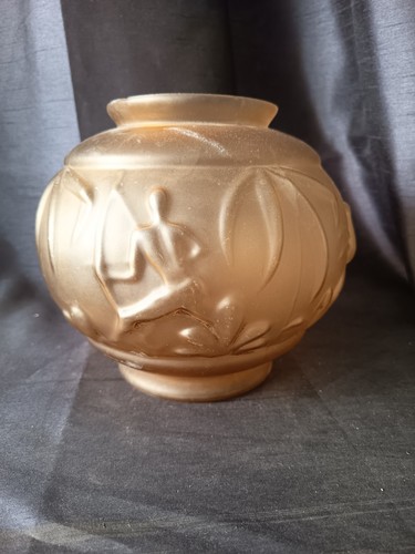 Ancien vase art déco verre - ancien,