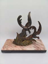 Statue en régule sur socle en