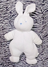 P? KLORANE DOUDOU PELUCHE EPONGE LAPIN NU ANCIEN MODELE 35CM TRES BON ETAT