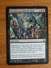 Carte Magic MTG rare Marché au clair de lune VF (Ravnica, la cité des guildes)