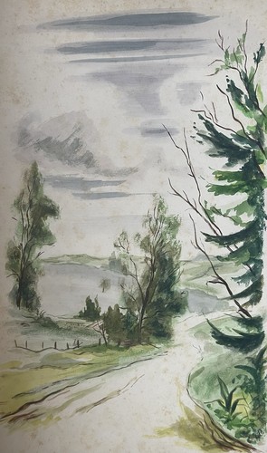 Lot aquarelles lavis - lot, 3