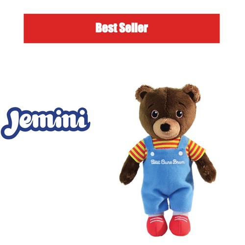 Peluche petit ours brun jemini - ours,