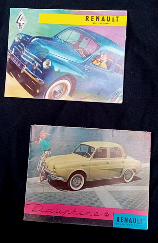 Brochures automobile dépliant - automobile,