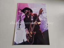 Motorhead Lemmy concert review clipping France