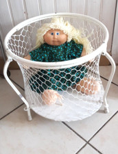 PARC A POUPEES ANNEES 70 BLANC... PLIABLE EN ETAT PARFAIT