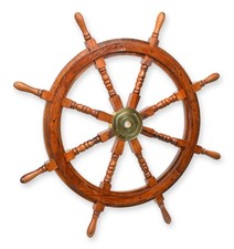 Un volant en bois réplique