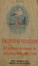 ancien sac toile de jute