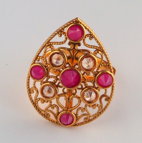 Bague indienne ethnique taille