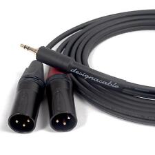 Câble Séparateur Mogami 2965 Jack Stéréo 3,5 Mm Vers 2 X XLR Mâles.