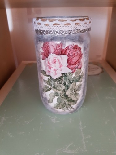 Pot shabby chic vase - pot, chic,