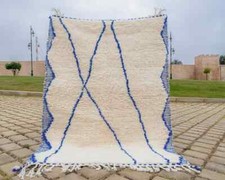 Tapis marocain bleu Beni