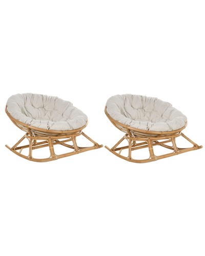 Fauteuils bascule ronds - 2,