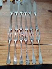 Ménagère 12 Couverts Letang Rémy Métal Argenté