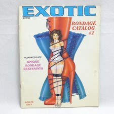 EXOTIC BONDAGE CATALOGUE OUVRAGE N°1 ILLUSTRATIONS CHAIN LOCKING ROLLER 45 PAGES