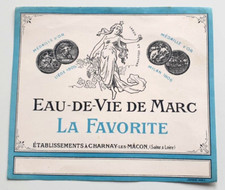 Ancienne Etiquette Eau de vie