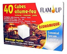 Allume-Feu Economique 40 Cubes