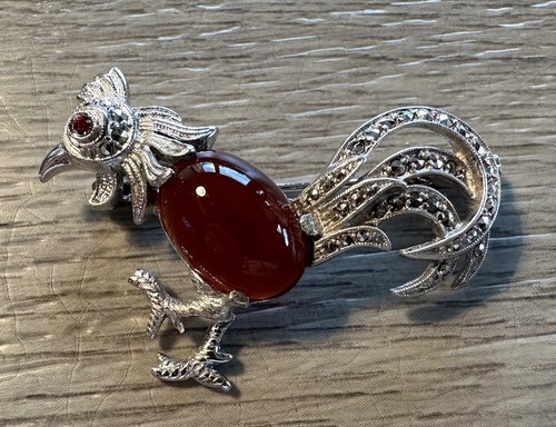 Broche ancienne coq - broche, « coq »