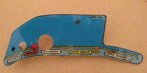 Décor flipper plastic flipper