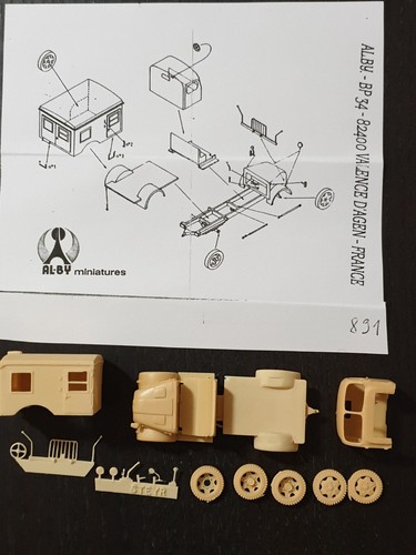 Rare maquette alby résine - rare,