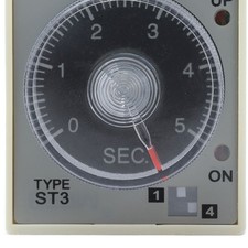 Relais Temporisé Réglable Pour Une Plage De Temporisation De Mise Sous Tension