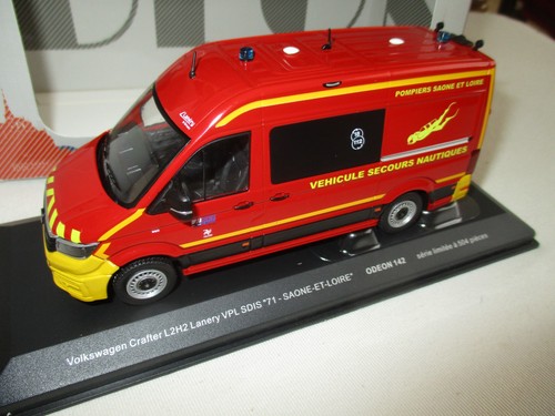 Miniature pompier volkswagen - miniature,