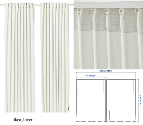 Ikea sanela curtains - ikea, curtains,1