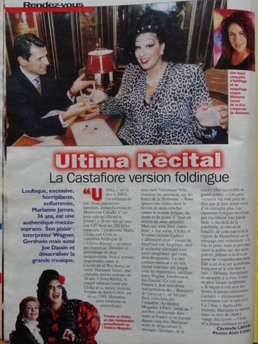 Marianne james ultima recital - james,