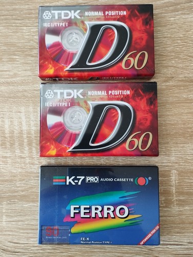 Cassettes audio tape - cassettes, k7