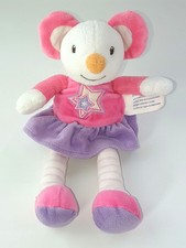 Peluche doudou Souris Robe