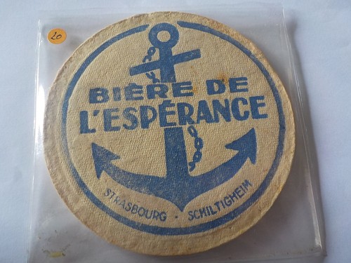 Sous bock ancien - bock,