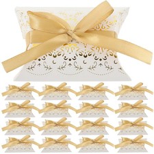  50 Pcs Boite De Dragee Mariage Dragees Boîtes À Bonbons En Papier Goodies