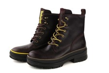 Timberland A2F7G-A5019 Femmes EU39.5/40 Violet Foncé Cuir À Lacets Bottes