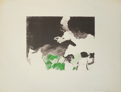 Paul guiramand lithographie - paul,